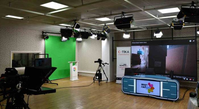 Tika’nın Destekleriyle Azerbaycan’da Kurulan “Asan Web Tv” Yayın Hayatına Başlıyor