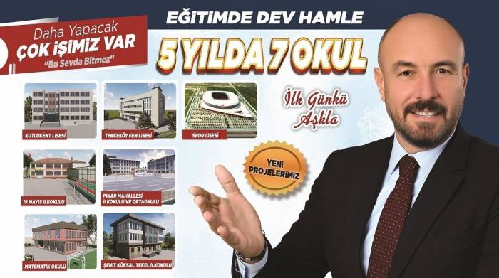 Başkan Togar: “Tekkeköyümüze 5 Yılda 7 Yeni Okul Kazandıracağız”