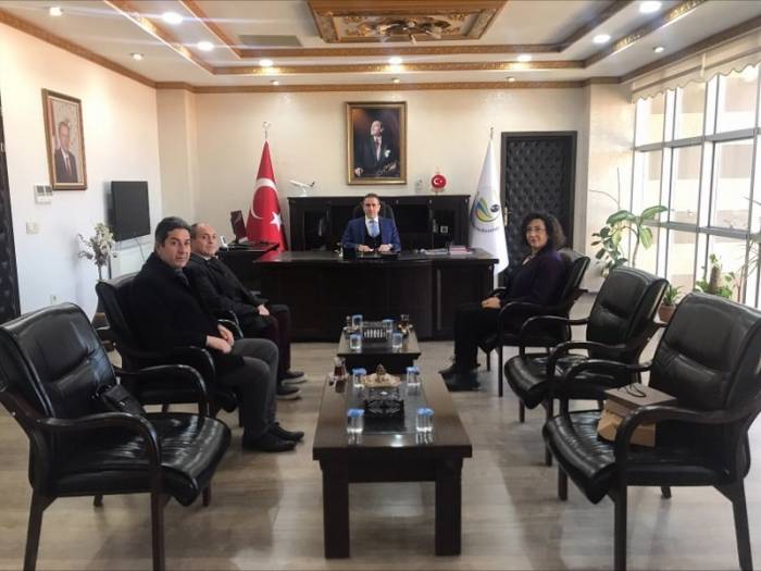 Burhaniye De Kaymakam Memiş’e Vergi Haftası Ziyareti