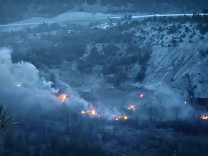 Tokat’ta Orman Yangını