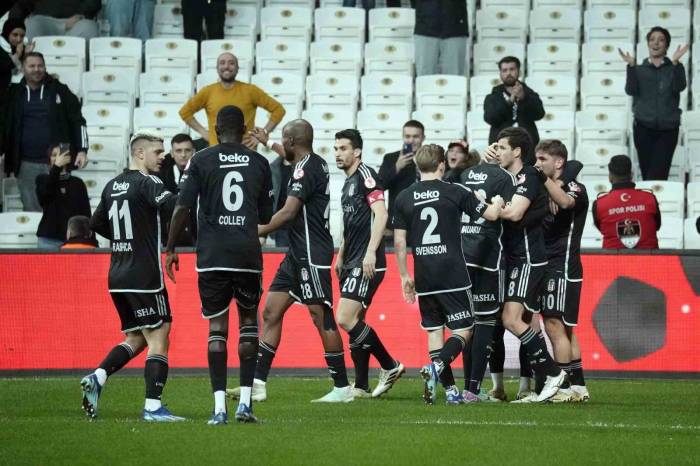 Ziraat Türkiye Kupası: Beşiktaş: 1 - Konyaspor: 0 (İlk Yarı)