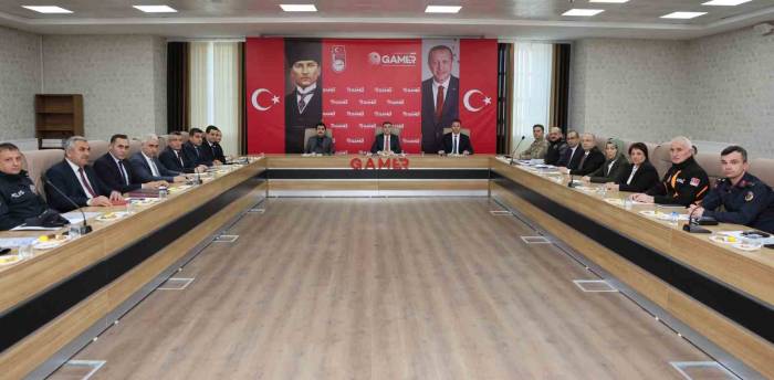 Bayburt’ta Seçim Güvenliği Toplantısı Yapıldı