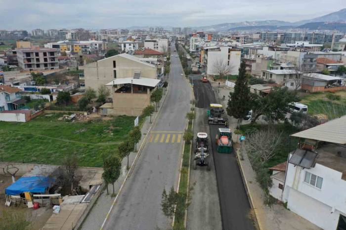 Büyükşehir Belediyesi, Mehmet Ali Tosun Bulvarı’nda Çalışmalarına Devam Ediyor