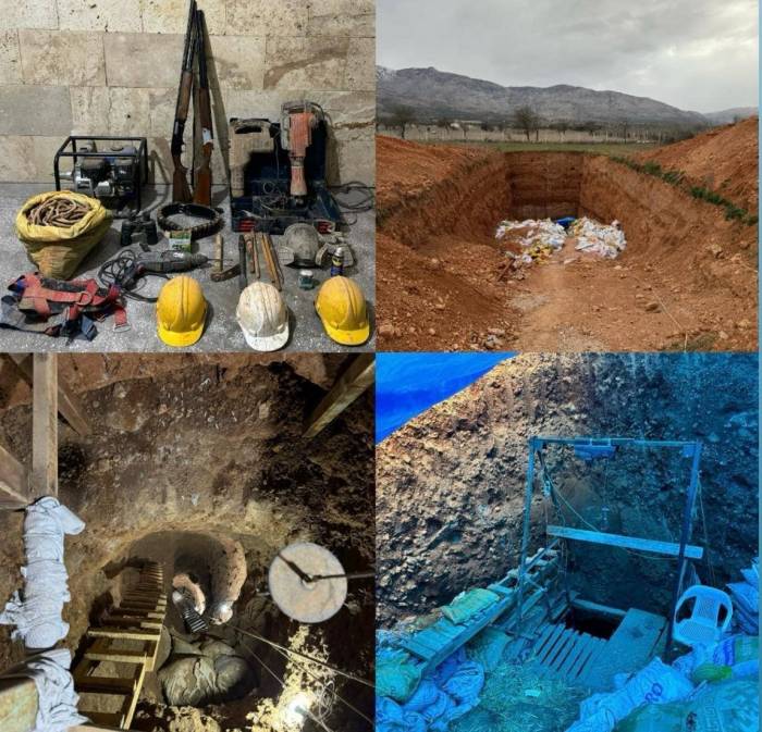 Acıpayam Ve Serinhisar’da Kaçak Kazı Yapan 8 Şüpheli Suçüstü Yakalandı