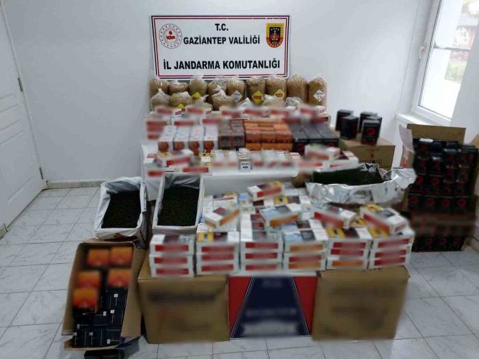 Gaziantep’te 1 Milyon 317 Bin Liralık Kaçak Malzeme Ele Geçirildi: 6 Gözaltı