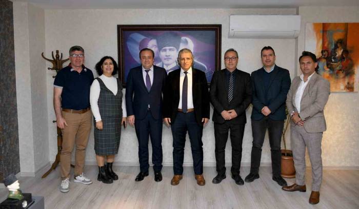 Kuşadası Belediyesi Kaymakam Keklik’i Ağırladı