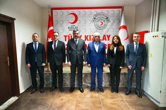 Vali Çiftçi’den Kızılay Ve Yeşilay’a Ziyaret