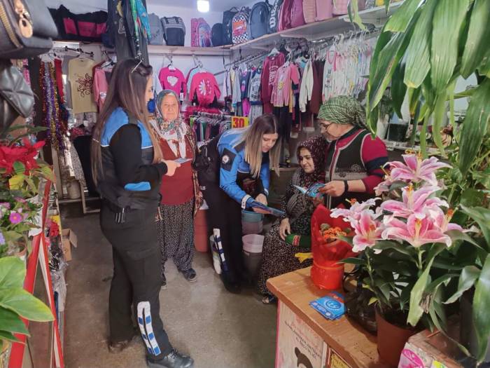 Polisten Kadına Şiddet Ve Dolandırıcılık Uyarısı