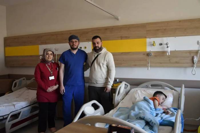 Gurbetçi Ailenin Çocuğu Sağlığına Bayburt’ta Kavuştu