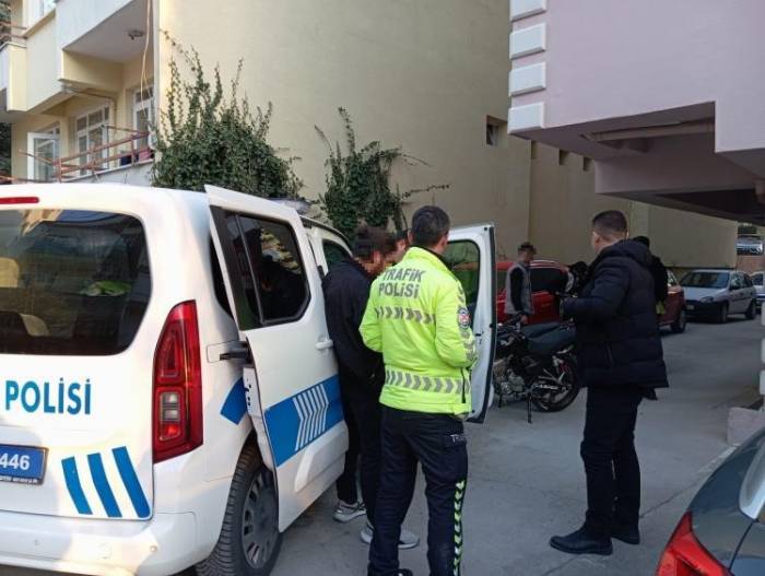 Trafikten Men Edilen 4 Motosiklet Sürücüsüne 63 Bin 750 Para Cezası Verildi