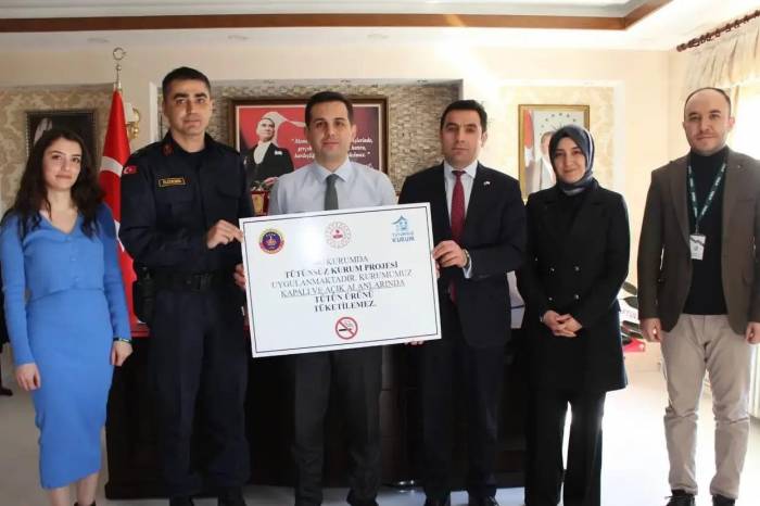 Demirözü’nde ’tütünsüz Kurum Projesi’ Uygulanmaya Başlandı