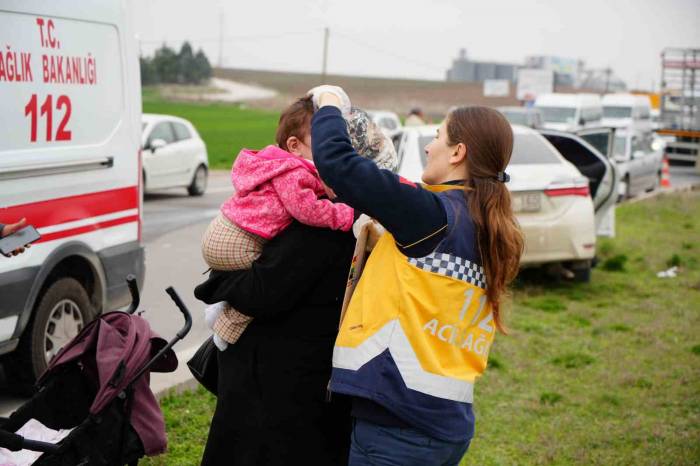 Edirne’de İki Otomobil Çarpıştı: 5 Yaralı