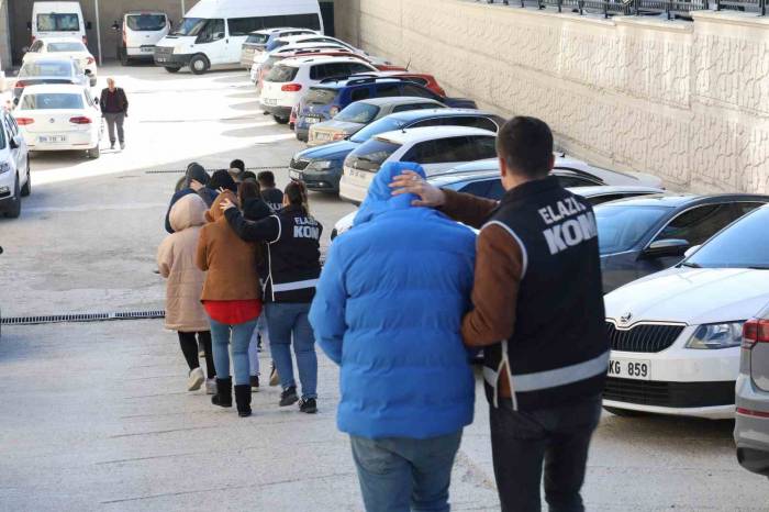 Elazığ’daki Cımbız-2 Operasyonu’nda 6 Tutuklama