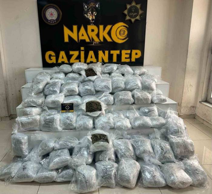 Gaziantep’te Uyuşturucu Operasyonu: 194 Tutuklama