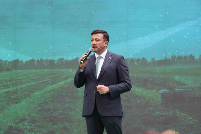 Hamza Dağ, Tarım Projelerini Tek Tek Anlattı