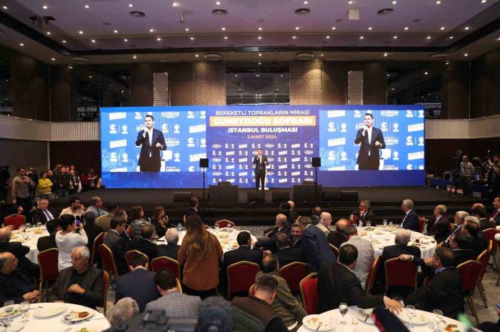 Ak Parti İbb Başkan Adayı Kurum: “İstanbul’da 650 Bin Konutu 5 Yıl İçerisinde Dönüştüreceğiz”