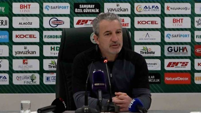 Giresunspor-adanaspor Maçının Ardından