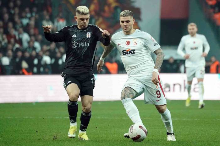 Trendyol Süper Lig: Beşiktaş: 0 - Galatasaray: 1 (Maç Sonucu)