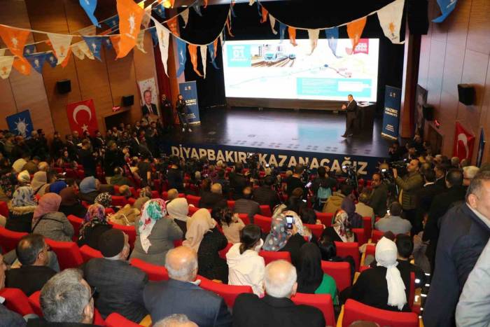 Ak Parti Diyarbakır Büyükşehir Belediye Başkan Adayı Bilden, İstihdam Sağlayan 26 Projeyi Anlattı