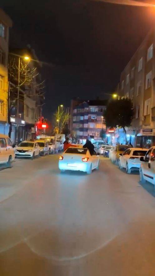 Esenler’de Tehlikeli Asker Konvoyu