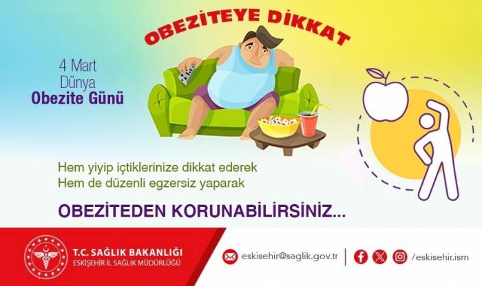 Doç. Dr. Yaşar Bildirici, Dünya Obezite Günü’nde Vatandaşları Uyardı