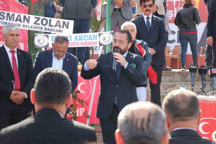 Mhp İl Başkanı Yılmaz; “Honaz Üretken Belediyecilik İle Tanışacak"