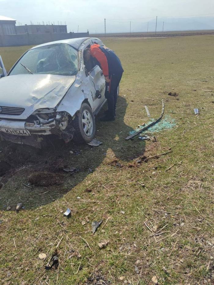 Muş’ta Korkutan Kaza: 2 Yaralı