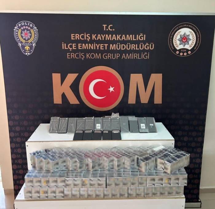 Van’da Kaçakçılık Ve Tefecilik Operasyonu