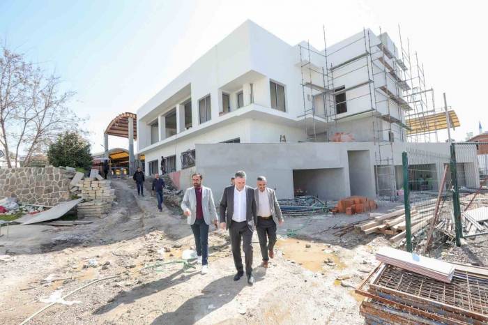Bayraklı’nın Yeni Kültür Merkezi Ve Anaokulunda Sona Gelindi