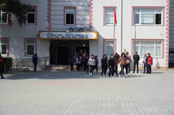 Kilis’te Deprem Tatbikatı Düzenlendi