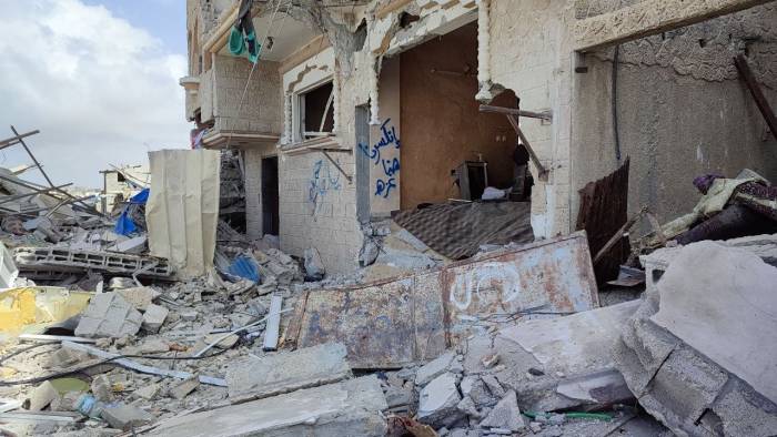 İsrail Ordusunun Han Yunus’ta Neden Olduğu Yıkım Görüntülendi