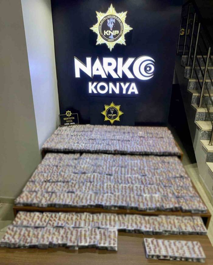 Konya Polisinden Narkotik Operasyonu: 4 Tutuklama