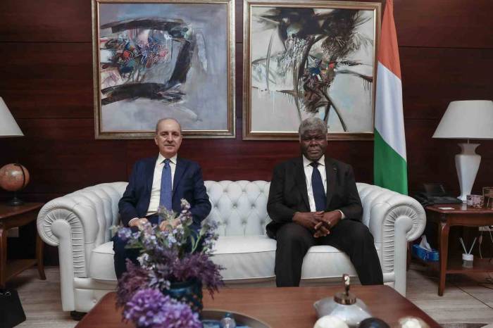 Tbmm Başkanı Kurtulmuş, Fildişi Sahili Başbakanı Mambe İle Görüştü