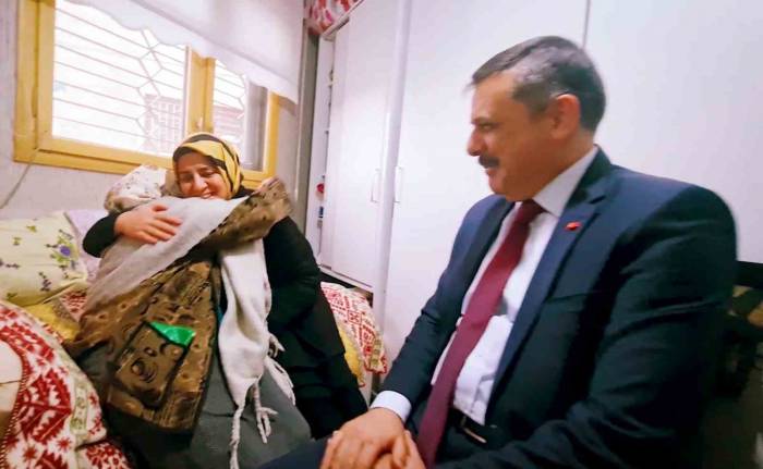 Aliye Nine’den Vali Çiftçi’ye İadeiziyaret