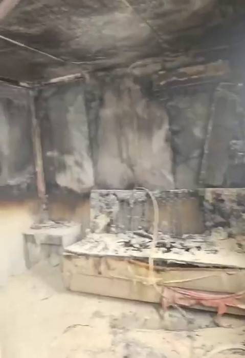 Konteynerde Çıkan Yangın Korkuttu