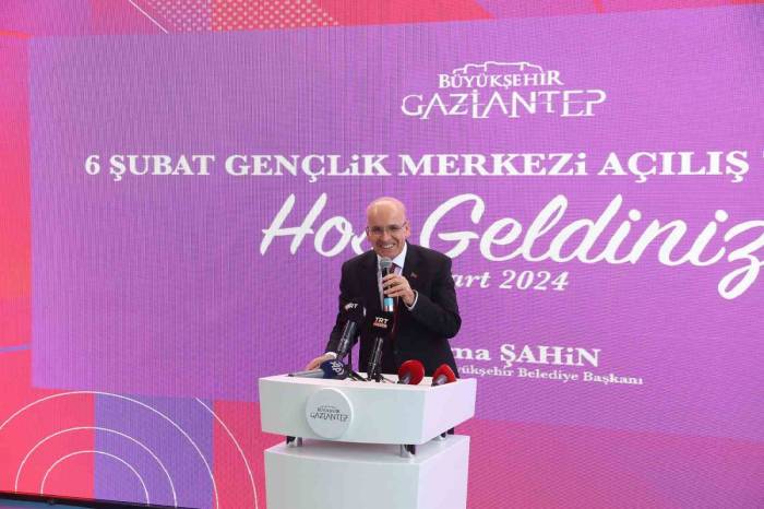 Bakan Şimşek’in Katılımıyla 6 Şubat Gençlik Merkezi Hizmete Açıldı