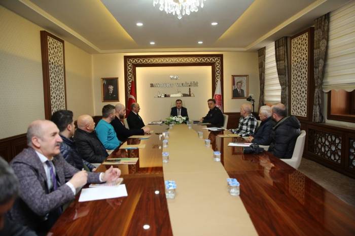 Bayburt’ta Güvenlik Bilgilendirme Toplantısı Yapıldı