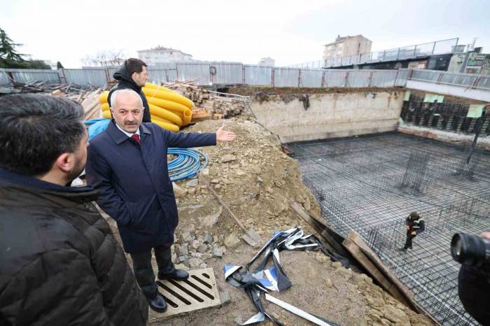 Modern Projede İlk Beton Atıldı