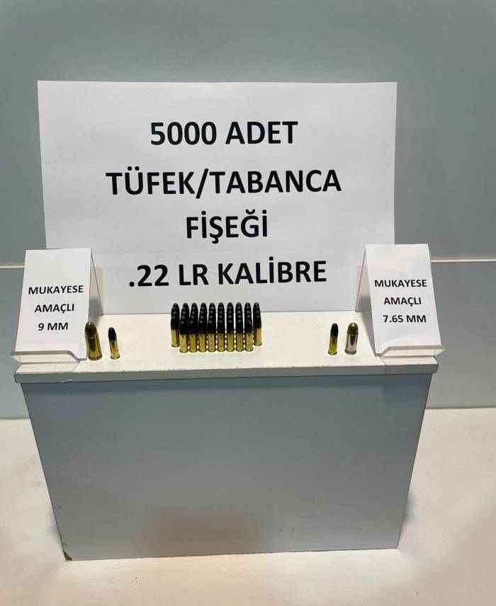 15 Temmuz Demokrasi Otogarı’nda 5 Bin Mermi Ele Geçirildi