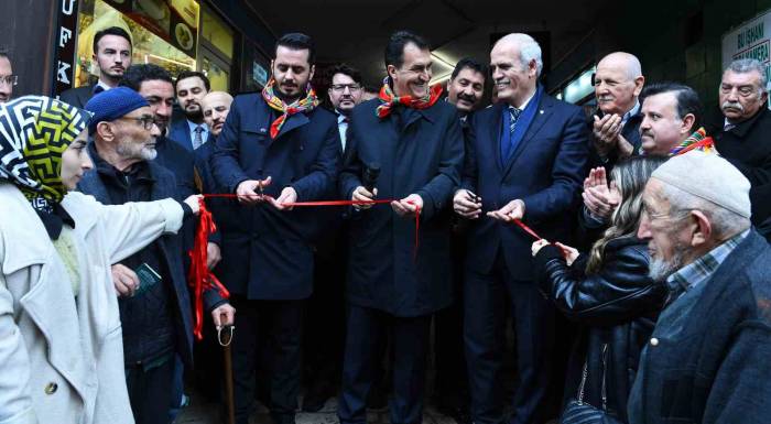 Başkan Dündar’ın Açtığı Seçim Ofisine Büyük İlgi