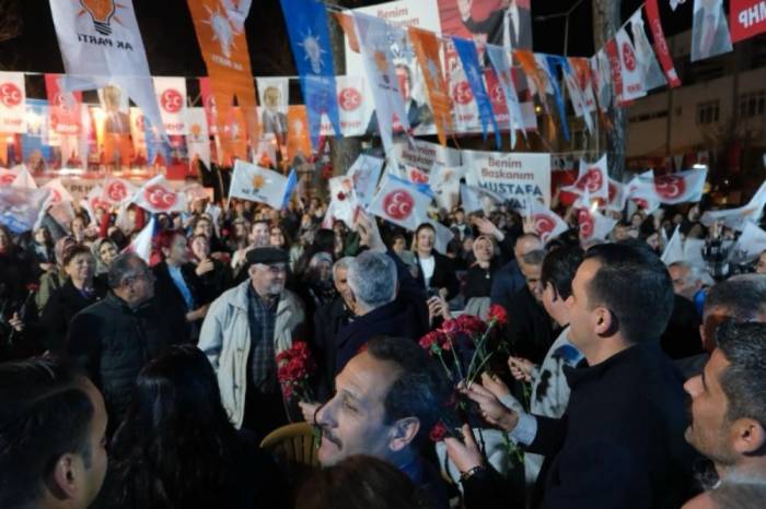Cumhur İttifakı Adayları, Umurlu’da Miting Yaptı