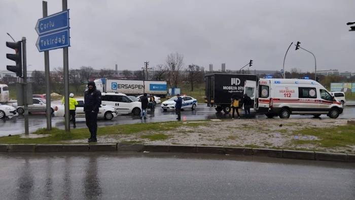 Kaza Anı Kamerada: 360 Derece Döndü