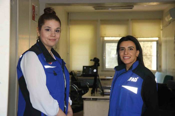 Afad’çı Kadınlar Görevlerinin Başında