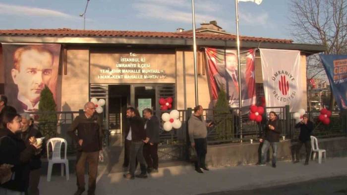 Ümraniye Finanskent Mahalle Muhtarlığı Hizmete Açıldı