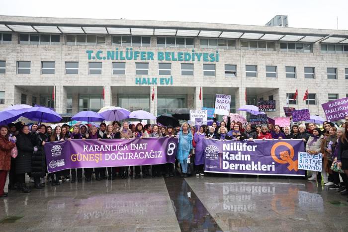 Nilüfer’de Kadınlar Yine Sokaklarda