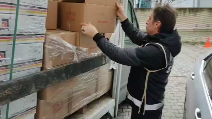 Samsun’da 1 Ton 600 Kilo Etil Alkol Ele Geçirildi