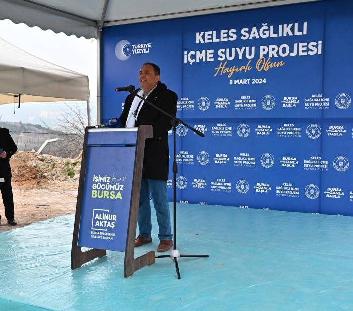 Keles’te Tankerle Su Taşıma Dönemi Tarih Oldu