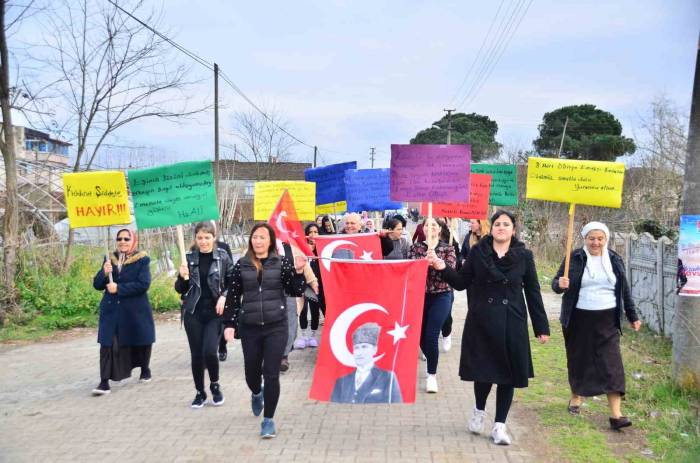 Samsun’da 8 Mart Dünya Emekçi Kadınlar Günü Yürüyüşü