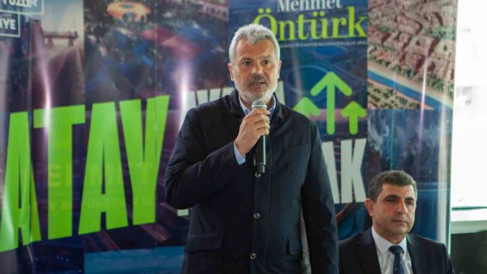 Cumhur İttifakı Hatay Büyükşehir Adayı Öntürk: “Dersimizi Çalıştık, Hatay’ı Kalkındıracağız”