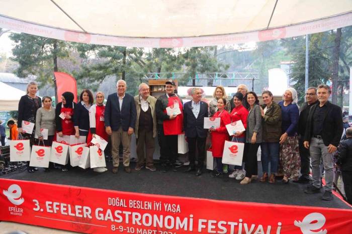 Efeler 3’üncü Gastronomi Festivali Sona Erdi